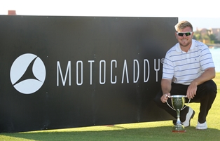 Motocaddy 2014 EuroPro Tour winner Elliot Saltman