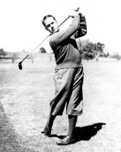 Bobby Jones founded and helped design the Augusta National Golf Club, and co-founded the Masters Tournament. 
