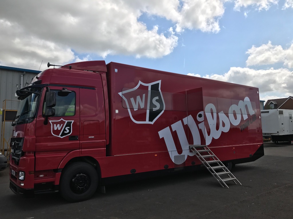 New Wilson Tour truck for the younger generation | Golf Retailing