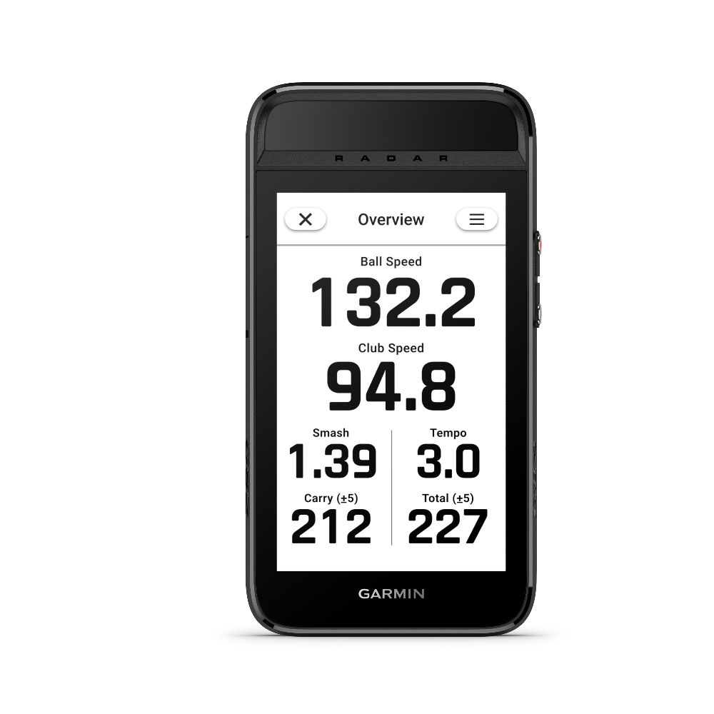 Garmin Approach® G82 Launch Monitor and Premium GPS Golf Handheld