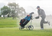 WHAT KEEPS YOU ON COURSE IN THE RAIN?